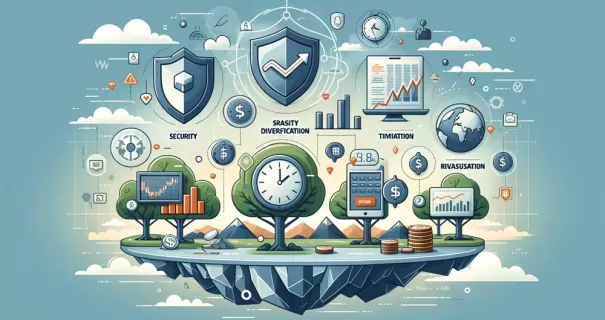 كيف يمكن إدارة وتخفيف المخاطر أثناء التداول عبر الإنترنت؟