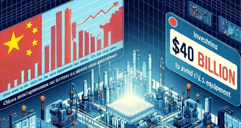 الصين تستثمر بـ 40 مليار دولار في معدات الرقائق لتفادي قيود أميركا