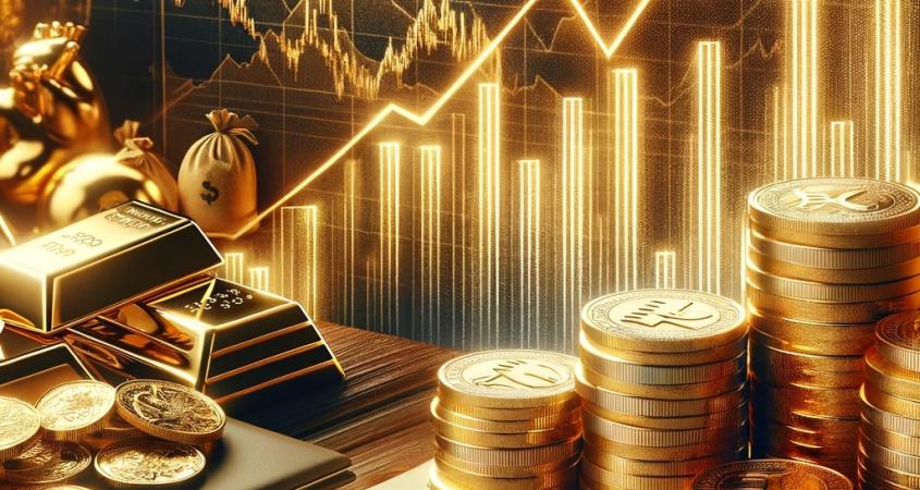 ترقب لبيانات التضخم تؤثر على ارتفاع أسعار الذهب