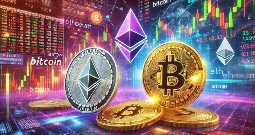 العملات المشفرة إيثريوم وسولانا تسرق الأضواء من بتكوين